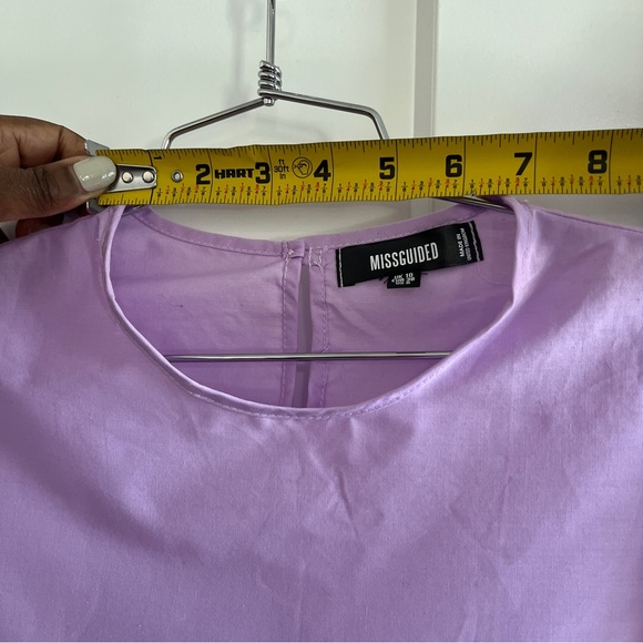 Missguided+ Purple Tiered Ruffled Sundress - Picture 6 of 10